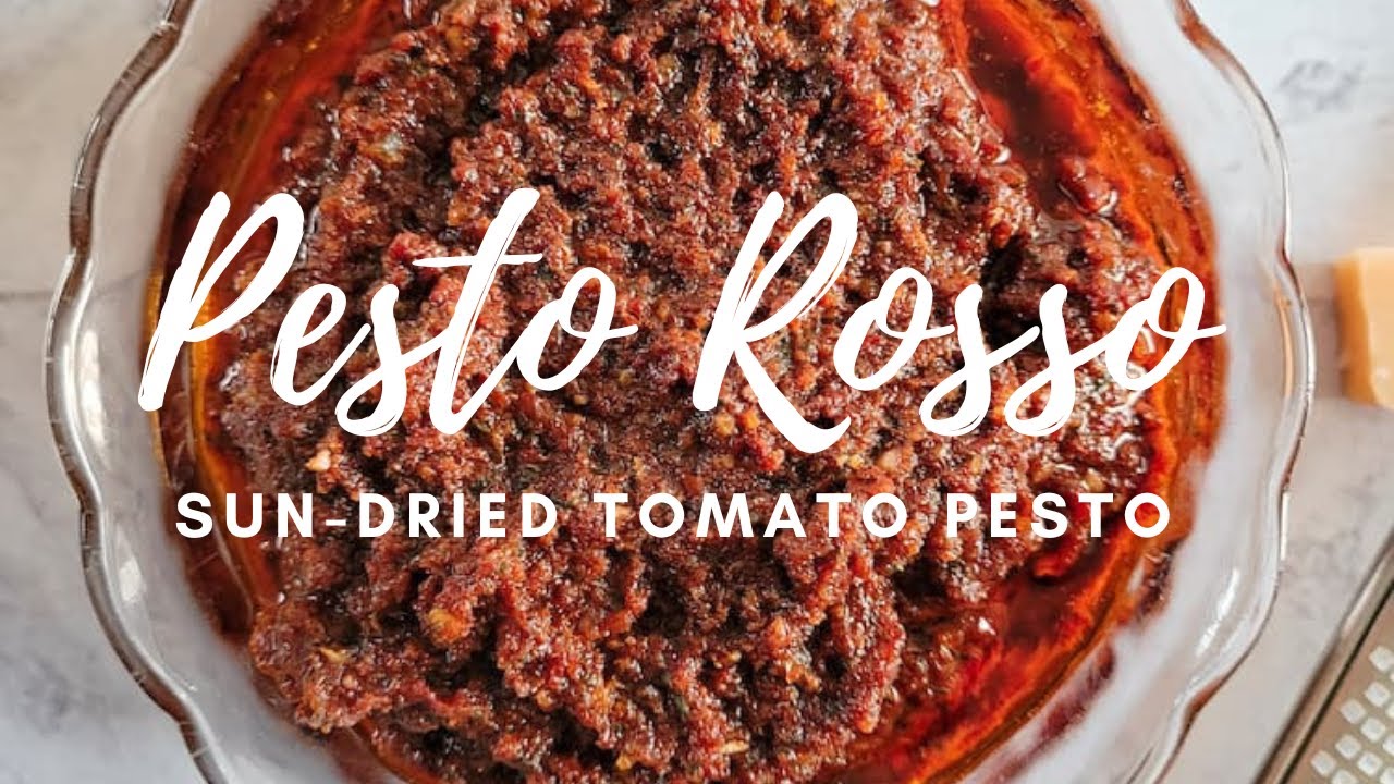 Pesto Rosso - Sun Dried Tomato Pesto