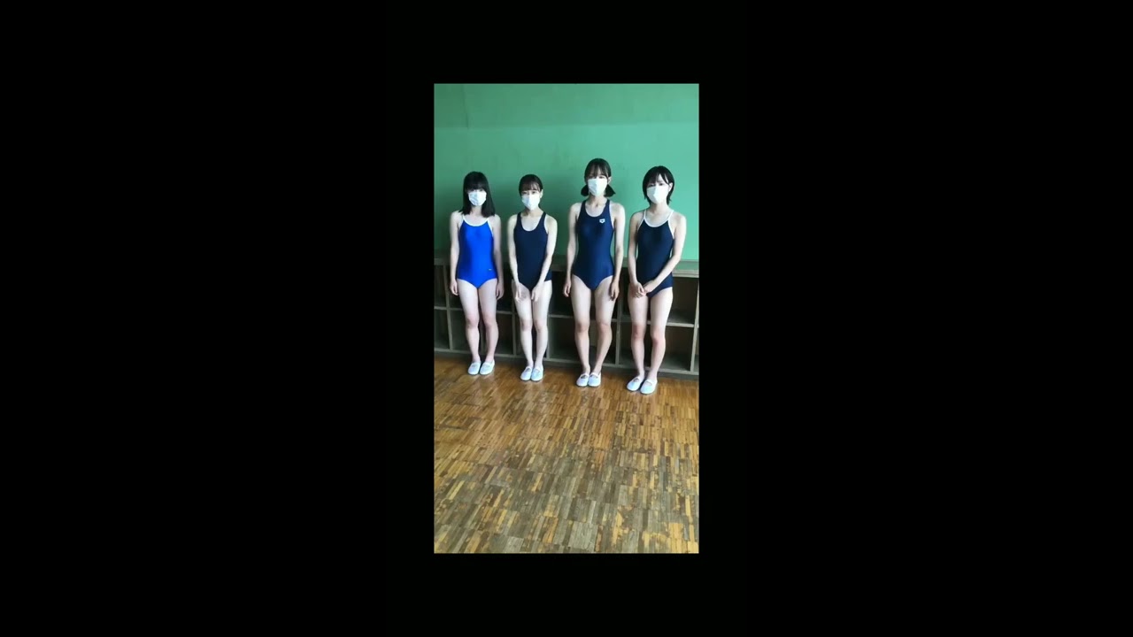 女子中学生 スクール水着 shortsJC #shorts