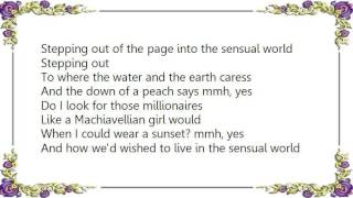 Kate Bush - The Sensual World Lyrics