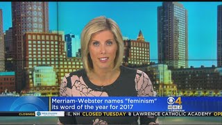 'Feminism' Named 2017 Word Of The Year By Merriam-Webster