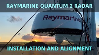 Raymarine Quantum 2 doppler radar installation and alignment screenshot 5