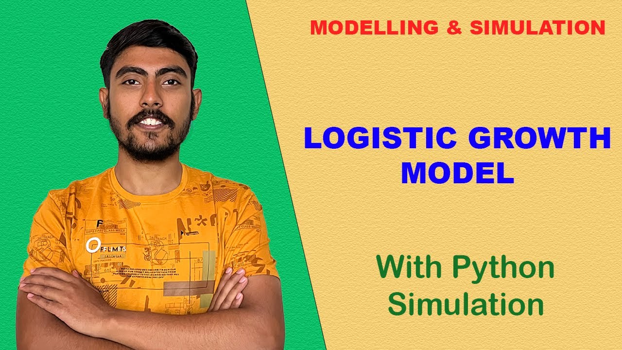Logistic Growth Model | Python Simulation | Solved Example - YouTube