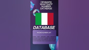 Denmark WhatsApp Number Database | Bulk Email Data