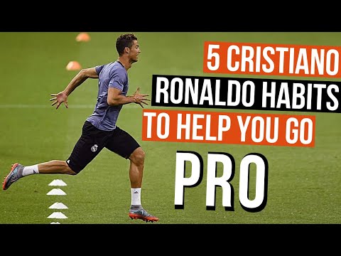 5 Cristiano Ronaldo Habits That Will Make You Go Pro