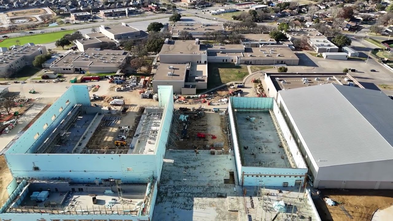 Trinity High School Construction Project December 2025