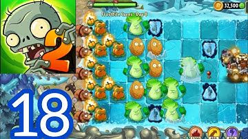 Plants Vs Zombies 2 Gameplay Walkthrough Part 18 Frostbite Caves Day 8 - Day 12 (Android, iOS)