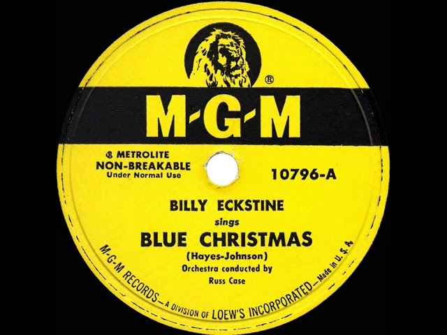 Billy Eckstine - Blue Christmas