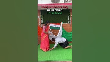 School ka Independence Day #independenceday #school #15august ool