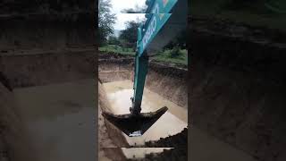 The V-Shaped Bucket Dug Ditches And Ponds