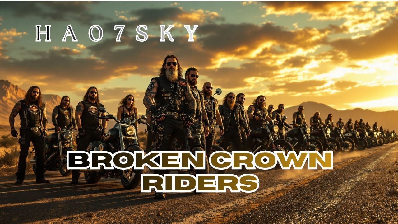 Crown Riders Broken Crown Riders โ HA07SKY | Dark Outlaw Royalty & Rebel Brotherhood ...