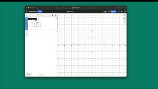 Exponential Regression Using Desmos