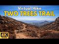 Two Trees Trail 4K POV Hike | Rugged Switchbacks & Views | Box Springs Mountain | Treadmill Walk