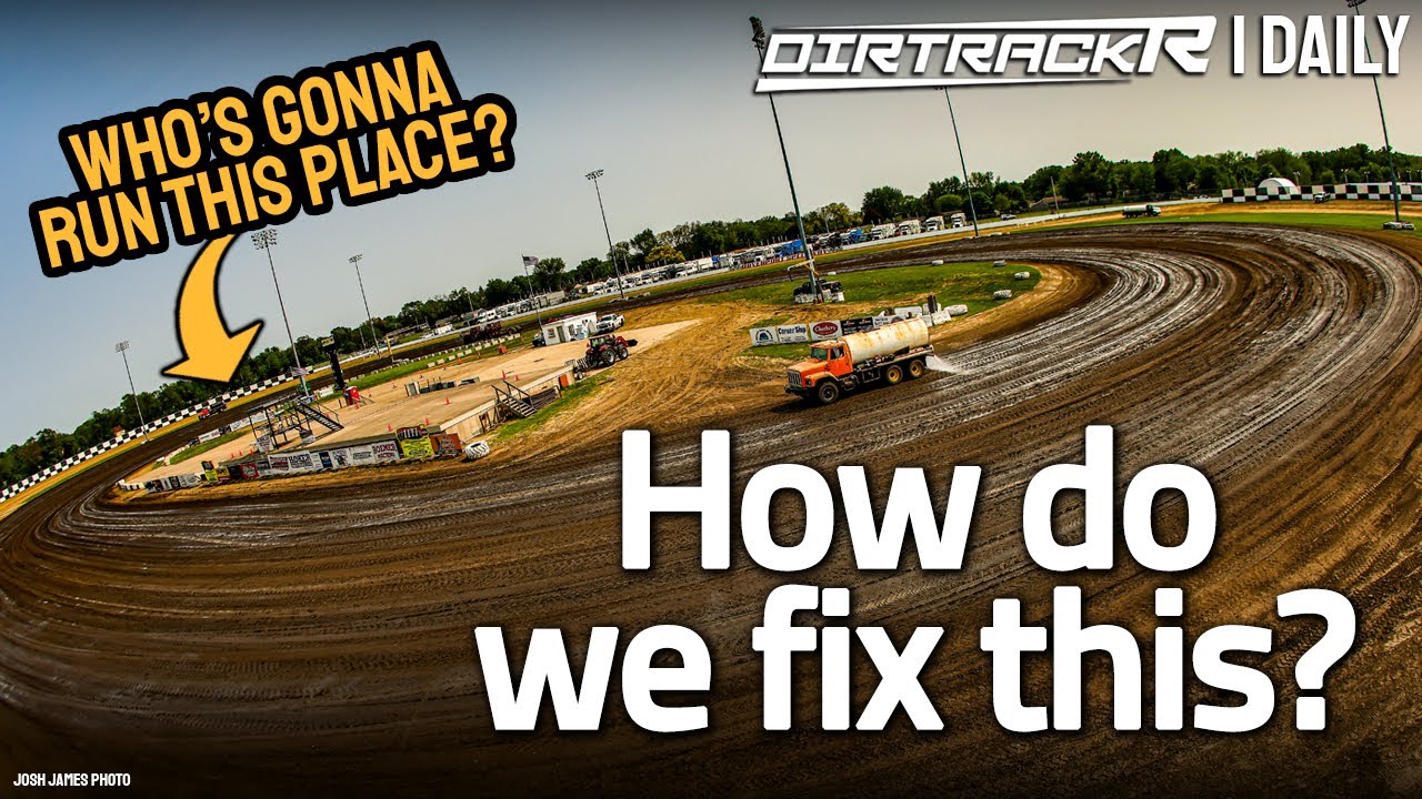 Race Track Problem Dirt racing has a big problem with many of it's tracks - YouTube