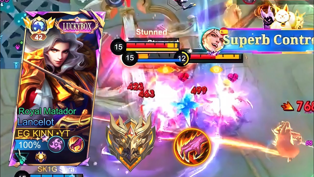 Lancelot Global 42 | Full Immortal Rank Match😱😱