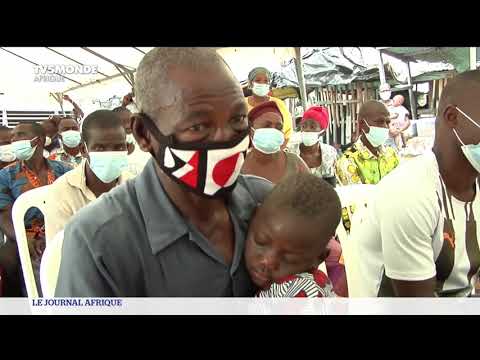 Vaccination contre le virus Ebola à Abidjan
