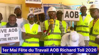 Point de Presse : AOB de Richard Toll 1er Mai Fête du Travail 2026 