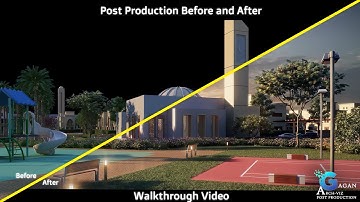 Post Processing Architectural Render