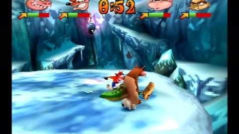 Crash Bash PS1 Gameplay MANIC PANIC