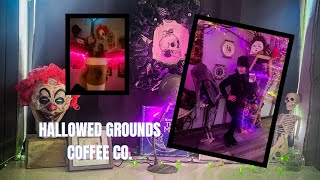 ANOTHER SPOOKY COFFEE SHOP! (Hallowed Grounds Coffee Co. in Middletown, OH)👻☕️