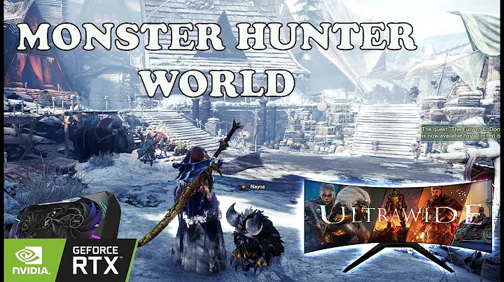 Monster Hunter: Mundo | Ultra HD 3440x1440 - 21:9 | AORUS RTX 3080 | Acción