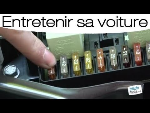 Entretien voiture : comment vérifier l'état des fusibles ... fuse box astra van 2006 