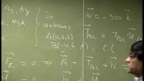 Lecture Example2 3d rigid body equilibrium part C