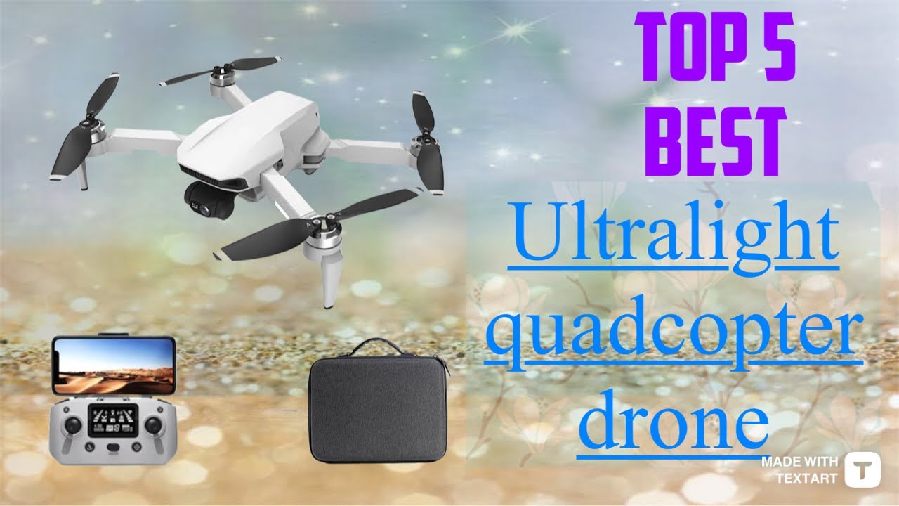 ✅Top 5 Best Ultralight Quadcopter 4K Drone [2022]