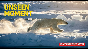 IJsberen worstelen op de KOUDSTE dag ooit gemeten