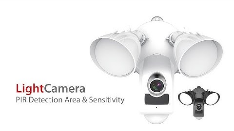 Pyronix LightCamera - Adjust PIR Motion Detection Area & Sensitivity