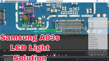 samsung a03s lcd light solution Samsung a03s display light problam solution