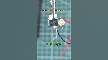Z44N MOSFET Project: How to Make an Automatic ON/OFF Light Circuit #shorts #circuit #ldr