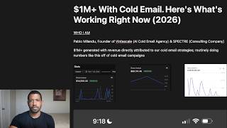 $1M+ With Cold Email. Here's What's Working Right Now (2026)