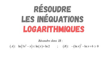 Inéquations logarithmiques