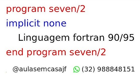 Curso de fortran 90/95 (aula seis/2) Estruturas de loop (calculo do pi com monte carlo).