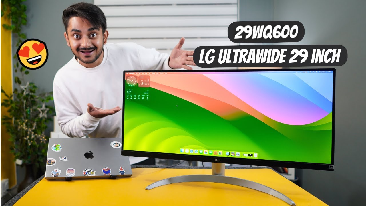 LG UltraWide 29 1080p HDR Monitor 29WQ600-W B&H Photo Video