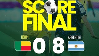 BÉNIN 0-8 ARGENTINE : lourde défaite des Amazones U20 | Mondial 2026