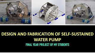 Water wheel Pump - Water Wheels Can Pump Water Over A Mile Without Electricity - Engineers Academy