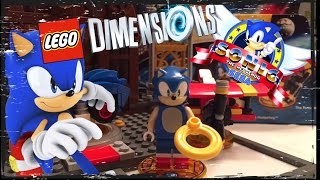 Sonic the hedgehog lego dimensions unboxing and fast build