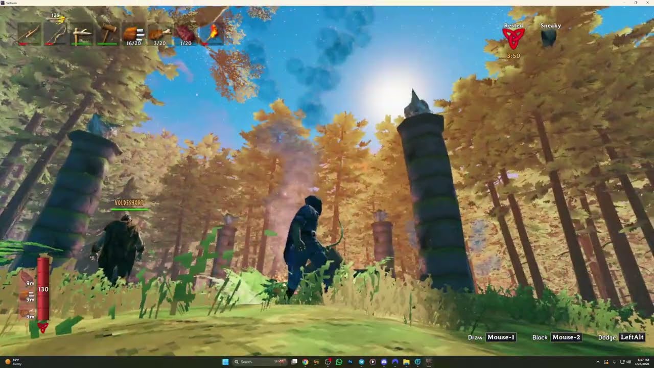 Mits and Vold fight the Elder without Astoral