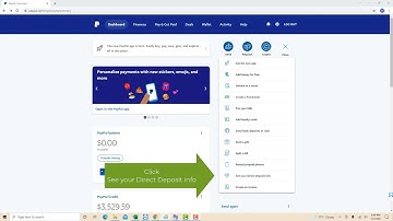 How to View Direct Deposit Info in PayPal