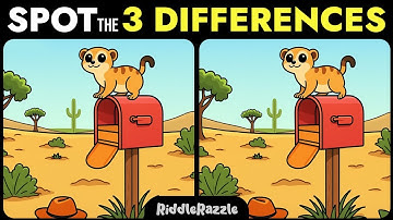 Challenge your brain: Spot 3 Differences!