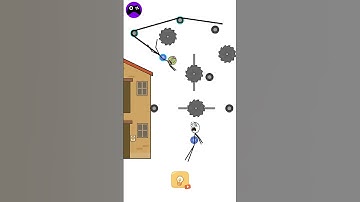 Escape Rope level 63 gameplay walkthrough | All levels | android, iOS mobile | new update #shorts