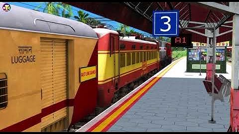 🚆 WDG4D to WDM3D Locomotive Change | Realistic Train Simulator | #indiantrainsimulator 