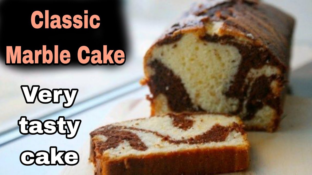 Tea Time Cake Series Recipe - 4 | Eggless Marble Cake | Zebra Cake | Marble  Pound Cake - YouTube