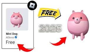 CEPAT! Cara Mendapatkan Item Gratis Mini Doge Body di Roblox (2025) || Item gratis di Roblox.