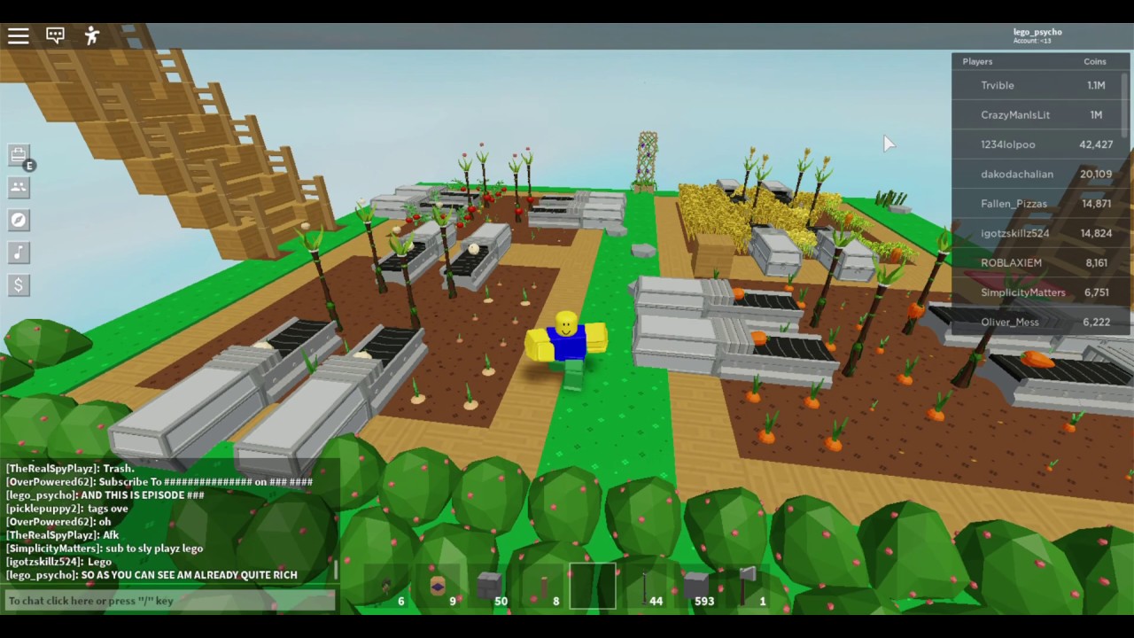 ROBLOX SKYBLOCK LETS PLAY EP.1 MY BASE YouTube