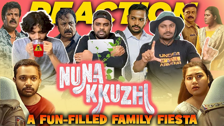 பொய்களின் புதைகுழி | Nunakkuzhi - 2024 മലയാളം Movie | Basil Joseph | Jeethu Joseph | Tamil Reaction