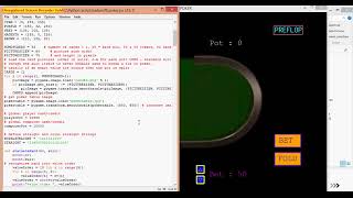 Python Pygame Poker version 2