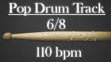 Pop Drum Track 110 bpm
