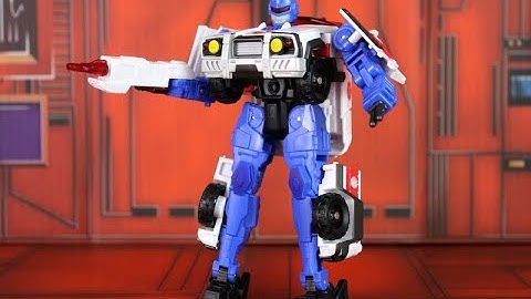 Hasbro Transformers Age of the Primes Voyager Class Autobot Red Alert Figure Review